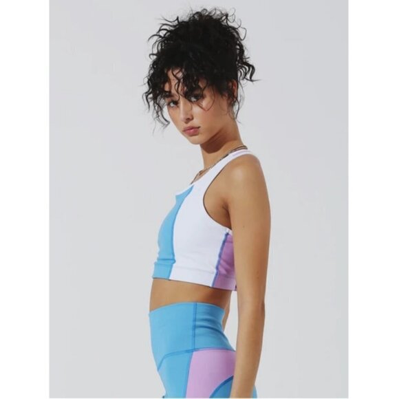💕ELECTRIC & ROSE💕 Colorblock Set Viva Sports Bra + Nova Legging Large L NWT - Picture 6 of 16